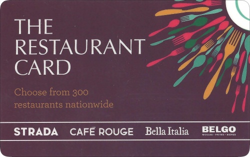 £10 The Restaurant Card UK